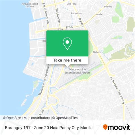 Barangays 194, 195, 196, 197, 198 and 199, Zone 20, Pasay City .